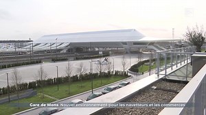 La nouvelle Gare de Mons est inaugurée ce vendredi - RTBF Actus