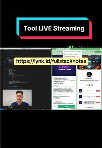 Berawal dari dm dari @HOXES dan finally jadi dan ini akan bermanfaat buat para streamers yg mao nambahin interaktif biar makin banyak engagment di live kamu. #fullstacknotes #live #tools #html5