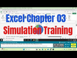 Excel Chapter 3 Simulation Training | Excel Simulation Training | @PearsonSolution