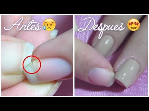 Como Arreglar Una Uña Rota o Quebrada / Trucos Fáciles!