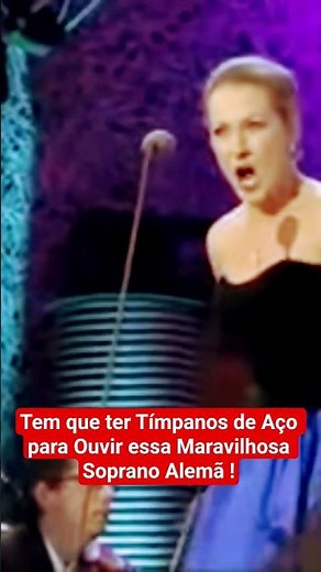 Diana Damrau, German soprano, singing "The Magic Flute," Mozart's most famous opera.