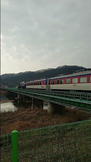 경북선 올드철교 무궁화호