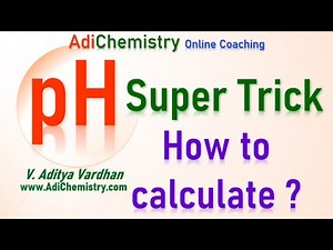 pH value super shortcut trick of mixture of acid base solutions IIT JEE NEET class 11