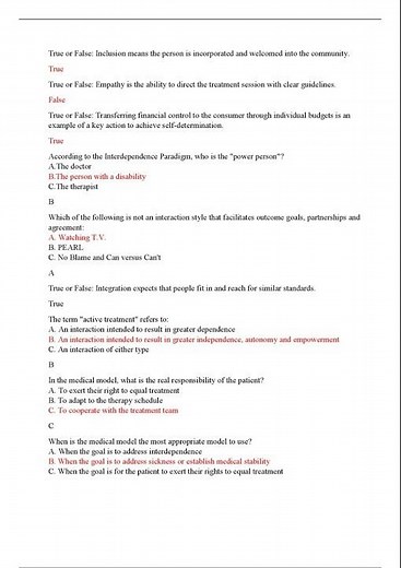 CBIS CERTIFIED BRAIN INJURY SPECIALIST EXAM 2024 ACTUAL EXAM WITH A STUDY GUIDE AND PRACTICE EXAM