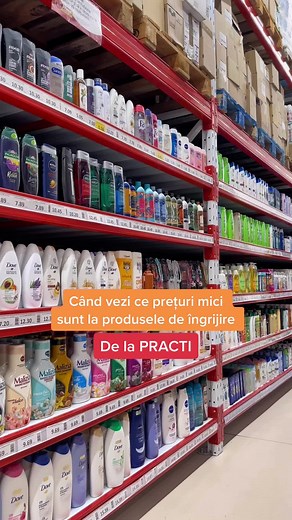 La Practi găsești toate produsele de îngrijire de care ai nevoie la prețuri avantajoase. 😍🛒 #practi #magazinpracti #practicraiova #craiova #produsedecalitate #produseieftinesibune #produsepentrucasa #produseingrijire