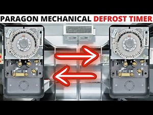 HVACR Service Call: Paragon Mechanical Defrost Timer Installation(Paragon Defrost Timer Not Working)