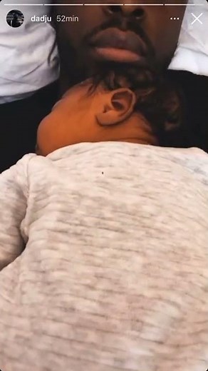 Dadju et son dernier enfant