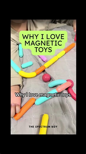 [TSB FUN] 1. Playing with magnetic toys #autism #autismawareness #autismparenting #autismparentalintervention #autismlearning