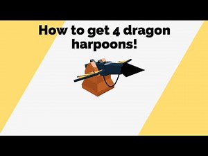 Build a boat for treasure / How to get 4 dragon harpoons!