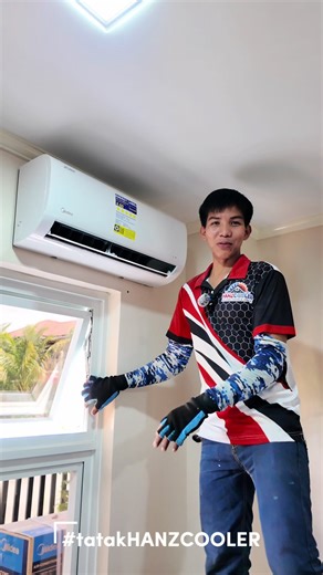 Midea Celest 1HP Wall Mounted Split Type Installation