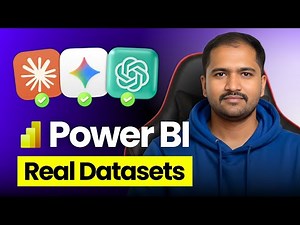 How to Generate Real Power BI Datasets Using AI 🤯(ChatGPT, Claude, Gemini) better than 99% of People