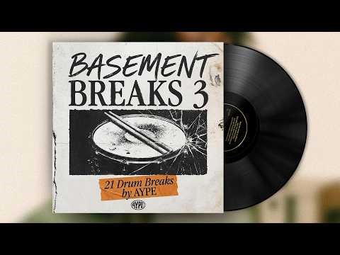 Royalty Free Drum Sample Pack - Basement Breaks 3 | Acoustic Drum Loops