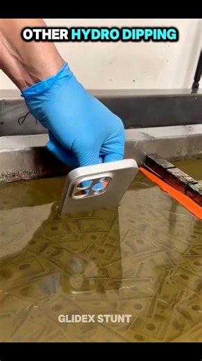 Other Hydro Dipping vs This Man 😳🔥 | Satisfying Skills #shorts #trending #dublagem