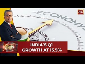 India's Q1 GDP Data: Economy Grows 13.5% In Q1 Of 2022-23, Says Government