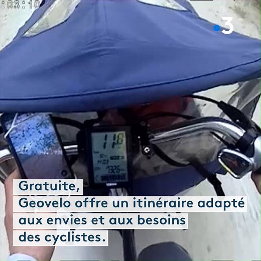 45K views · 114 reactions | Geovelo est un GPS amélioré. L'application a été créée par un tourangeau pour les cyclistes  Elle donne les meilleurs itinéraires en fonction de vos préférences pour faire des ballades dominicales ou se rendre à son lieu de travail ⤵ | France 3 Centre-Val de Loire | Facebook