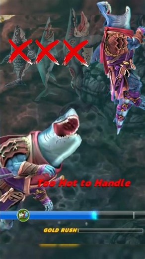 Hungry Shark World Gameplay All Shark #hungryshark #shorts