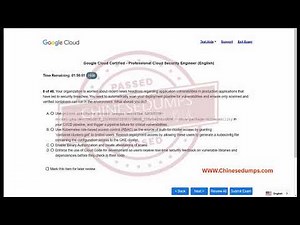 Google Cloud Certified - Professional Cloud Security Engineer ( P - CSE )