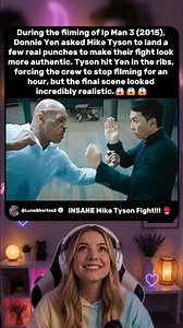 INSANE Mike Tyson Fight Scene! 🥊#IpMan3 #MikeTyson #DonnieYen #MovieFacts #Shorts
