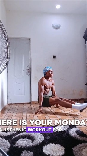 Here is your Monday calisthenics workout program for beginners