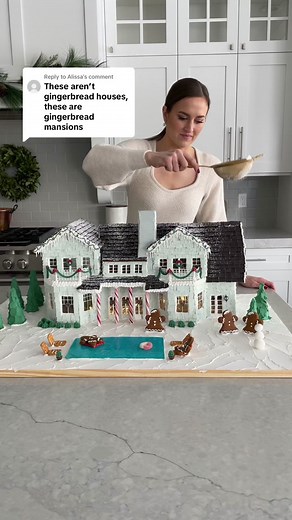 Judy's Gingerbread Mansion Creations