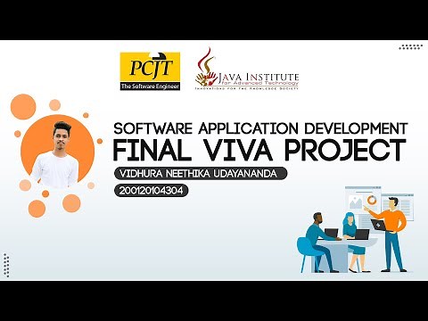 Java Standalone Application Development | 1st Year | Semester 01 | Java Institute |Vidhura Neethika