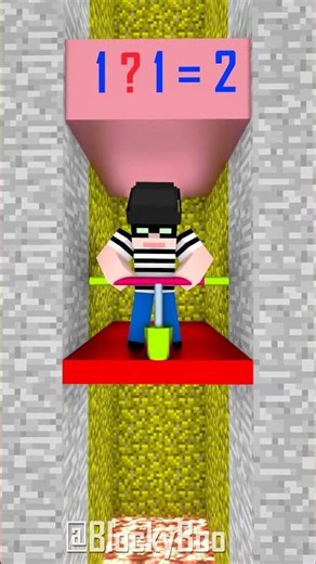🌋💎 Mikey Escapes Lava to Win Diamonds! #mikey #jj #minecraft