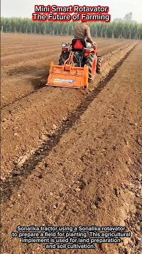 Mini Smart Rotavator | The Future of Farming
