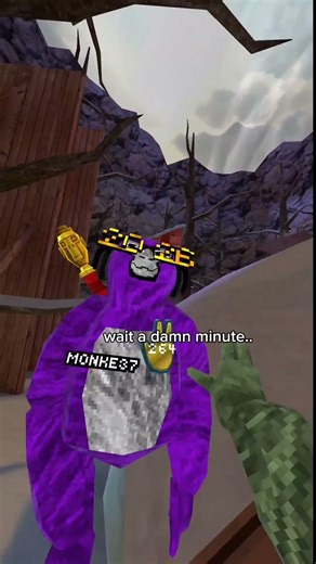 Gorilla Tag but if someone says a word the video ends #gorillatag