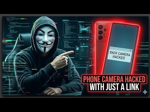 How hackers hack phones Webcam with link 🔗 | awareness #ethicalhacking #hacker #cybersecurity