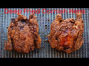 How To Deep Fry A Whole Chicken!