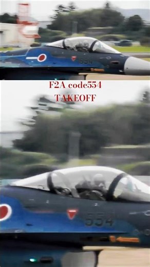 朝の三菱テスト飛行はF2A code554でした…関連動画もよろしく #小牧基地 #戦闘機 #f2a