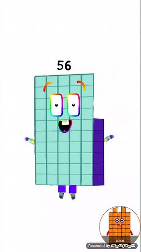 Numberblock 56 - He's a Double Pattern Pioneer!