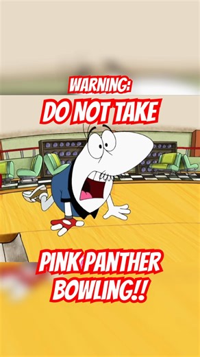 Pink Panther Can NO LONGER Go BOWLING!! #shorts #bowling #trending