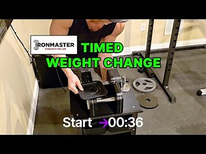 IronMaster Dumbbells: Real time to change weight? Heavy Handles & Long Screws ‪@IronmasterPro‬