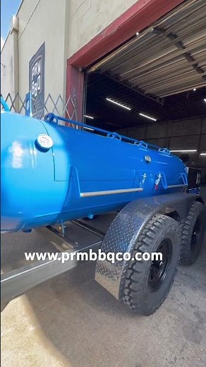 A 325 gallon smoker pit on our Overlander trailer. Www.prmbbqco.com