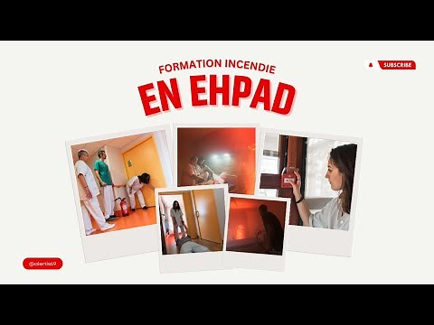 Formation incendie EHPAD, établissement de soins de type J et U levée de doute transfert horizontal