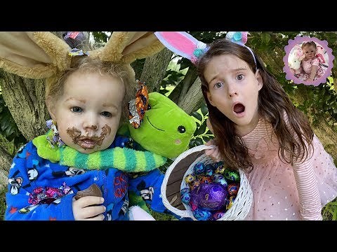*TIME-OUT AGAIN* for REBORN TODDLER MITCHELL Easter Egg Hunt Gone Wrong!
