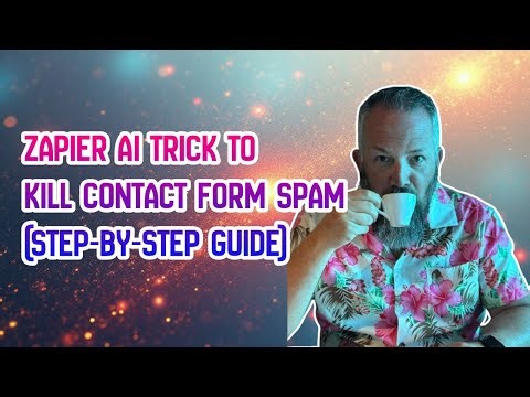 Zapier AI Trick to Kill Contact Form Spam (Step-by-Step Guide)