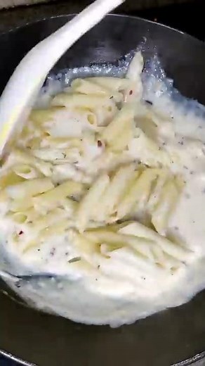 WHITE SAUCE PASTA RECIPE | How to make white sauce pasta
