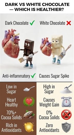 Dark Chocolate vs. White Chocolate: Which is Healthier?