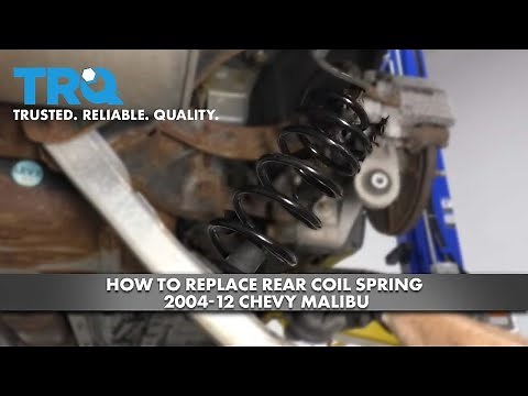 How to Replace Rear Coil Spring 2004-12 Chevy Malibu