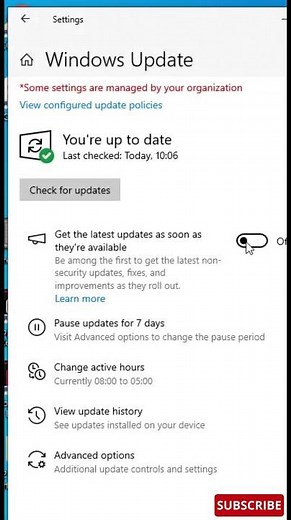 Configure Updates as Soon as Possible Windows 10 | How to Get Windows 10 Updates When Available
