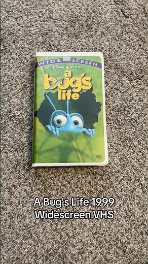A Bug’s Life 1999 Widescreen VHS