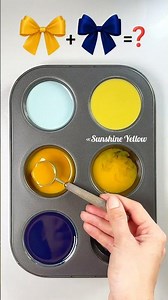 colorpalette | Turquoise, Golden Orange & Navy: Vibrant Color Mix #colorpalette #artshorts