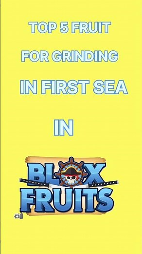 TOP 5 FRUIT FOR GRINDING IN FIRST SEA 2026 😱 #1 BUDDHA #roblox #bloxfurit