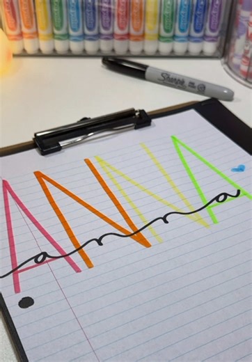 Anna's Handwriting Name Requests