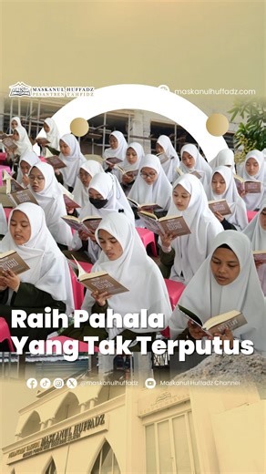 PESANTREN TAHFIDZ MAFFAZ on Instagram: "Waktu akan berhenti…tapi pahala dari amal jariyah tak akan pernah berhenti mengalir. Setiap bata yang kau bantu bangun, menjadi saksi kebaikanmu di hadapan Allah. Mari ikut berkontribusi dalam pembangunan gedung Pesantren Maskanul Huffadz, tempat lahirnya generasi Qur’ani yang akan mendoakanmu setiap hari. Salurkan sedekah terbaik melalui: 1. BCA Syariah : 065.111.000.9 2. Bank Muamalat : 3300.6575.85 3. Bank Syariah Indonesia : 7144.7585.65 a/n Yayasan Ma
