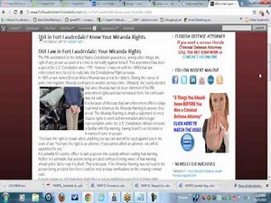 What Are Miranda Rights?