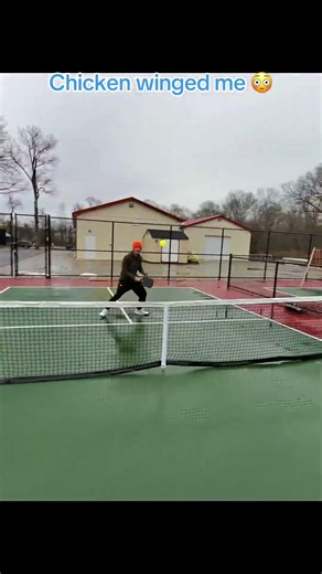 Chicken winged me 😳 Wild pickleball singles point. Ray Ban Meta Wayfarer Gen 1s POV