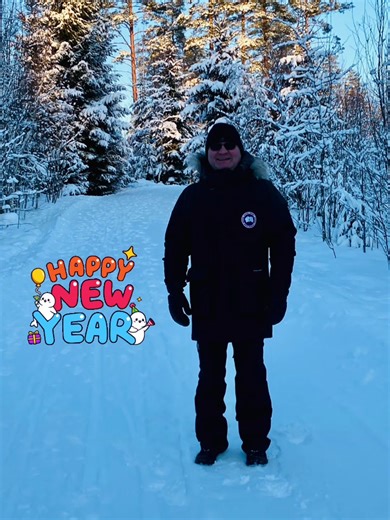 We wish you Happy New Year 2024 - Tuomas & Capri & Emil & Jukka & Joonas of Amberian Dawn | Amberian Dawn